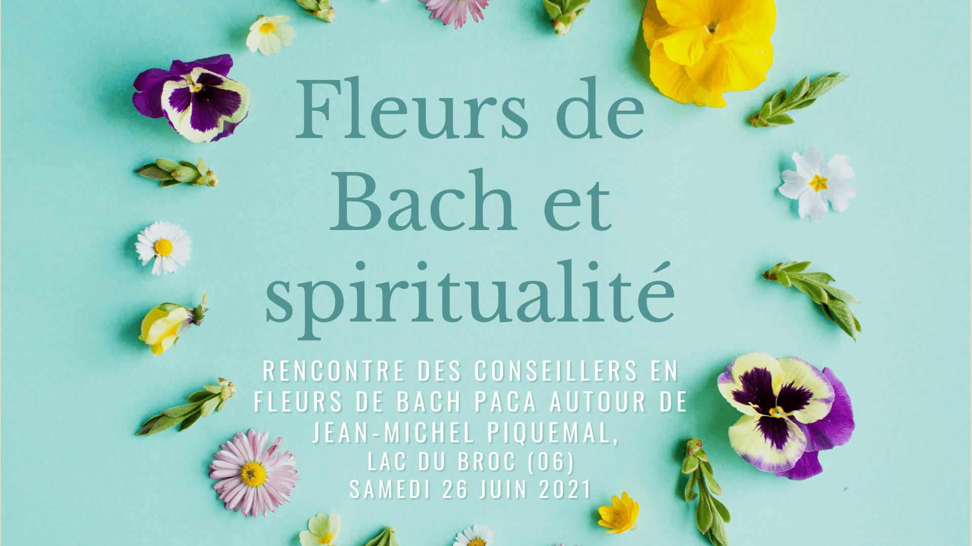 fleurs de Bach et spiritualité